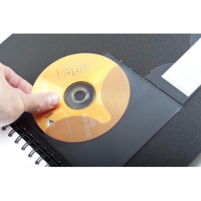 Rhodia 132142C bloc-notes A4 80 feuilles Noir