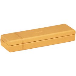 RHODIA Plumier, en simili cuir, titane