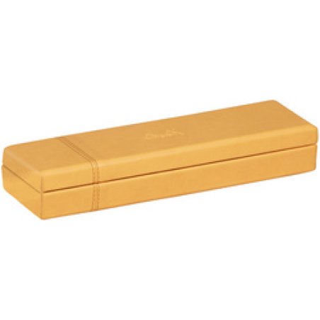 RHODIA Plumier, en simili cuir, titane