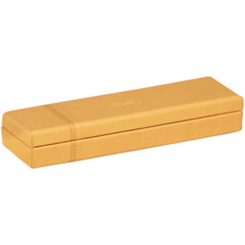 RHODIA Plumier, en simili cuir, paon