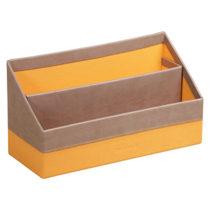 Rhodia 318844C envelope holder Taupe, Orange
