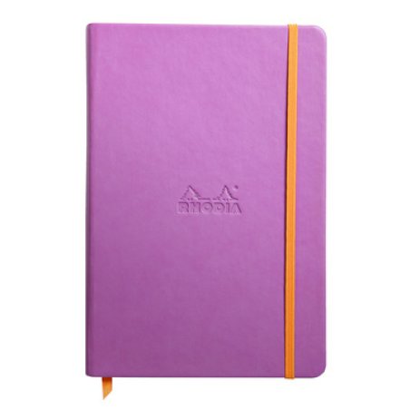 Rhodia 118751C writing notebook A5 96 sheets Lilac