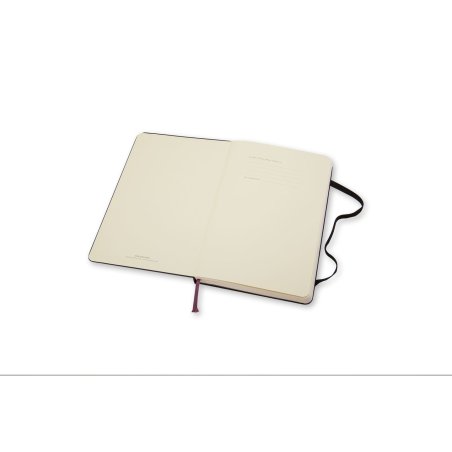 MOLESKINE Carnet rigide, L/A5, uni, noir