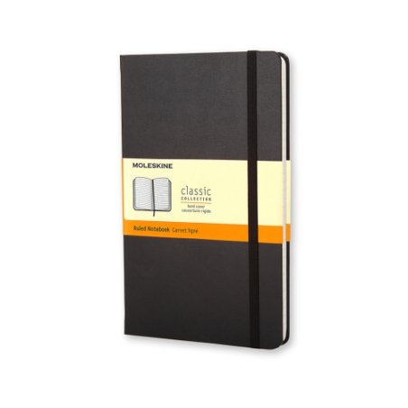 Moleskine Notizbuch Classic A5 Schwarz bloc-notes Noir