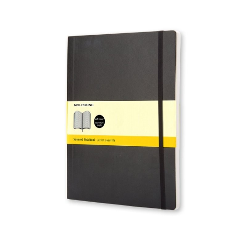Moleskine Classic XL bloc-notes 192 feuilles Noir