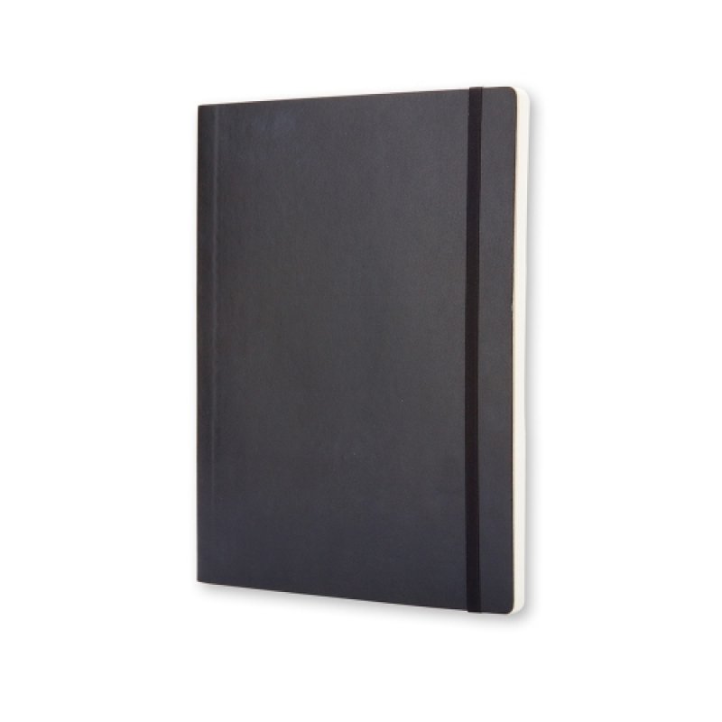 MOLESKINE Carnet souple, XL, quadrillé, noir