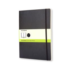 MOLESKINE Carnet souple, XL, uni, noir