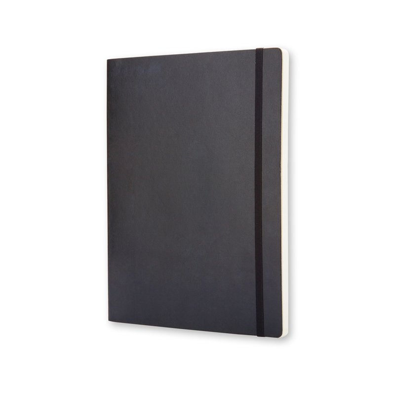 MOLESKINE Carnet souple, XL, uni, noir