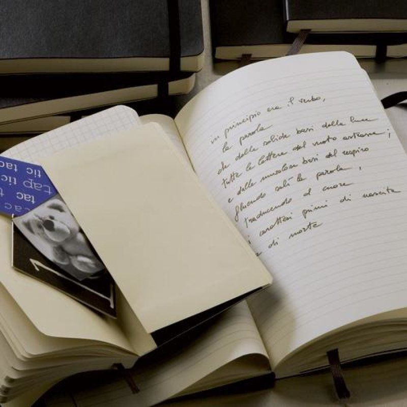 MOLESKINE Carnet souple, L/A5, uni, noir