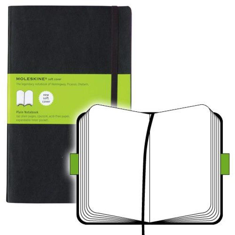 Moleskine Classic writing notebook 192 sheets Black