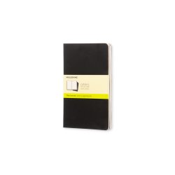 Moleskine QP318 writing notebook 80 sheets Black