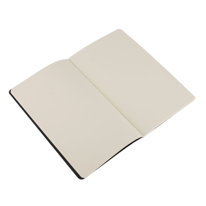 Moleskine QP318 writing notebook 80 sheets Black