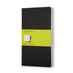 MOLESKINE Cahier, P/A6, uni, carton, noir