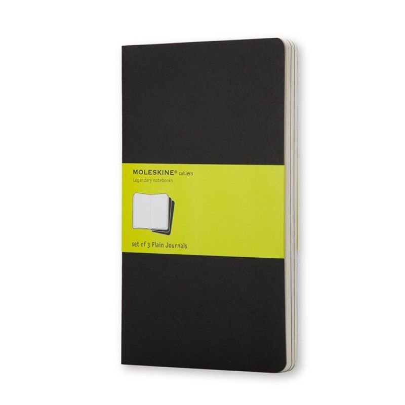 Moleskine Cahier bloc-notes 64 feuilles Noir