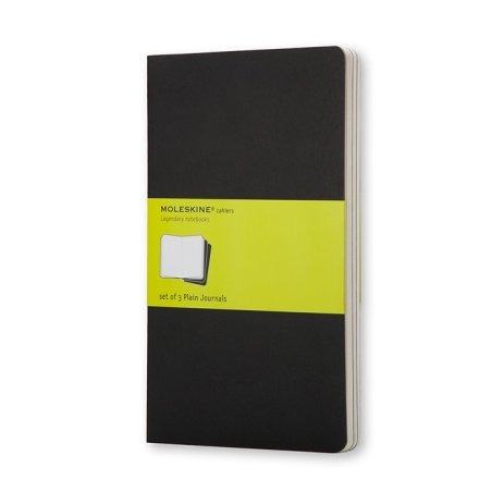MOLESKINE Cahier, P/A6, uni, carton, noir