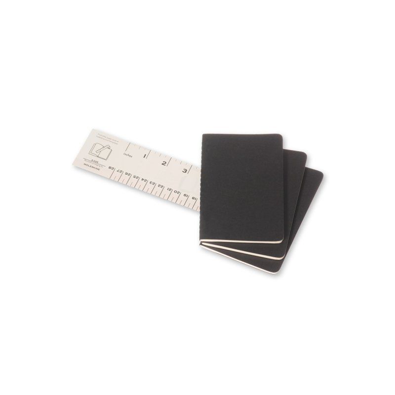Moleskine Cahier bloc-notes 64 feuilles Noir
