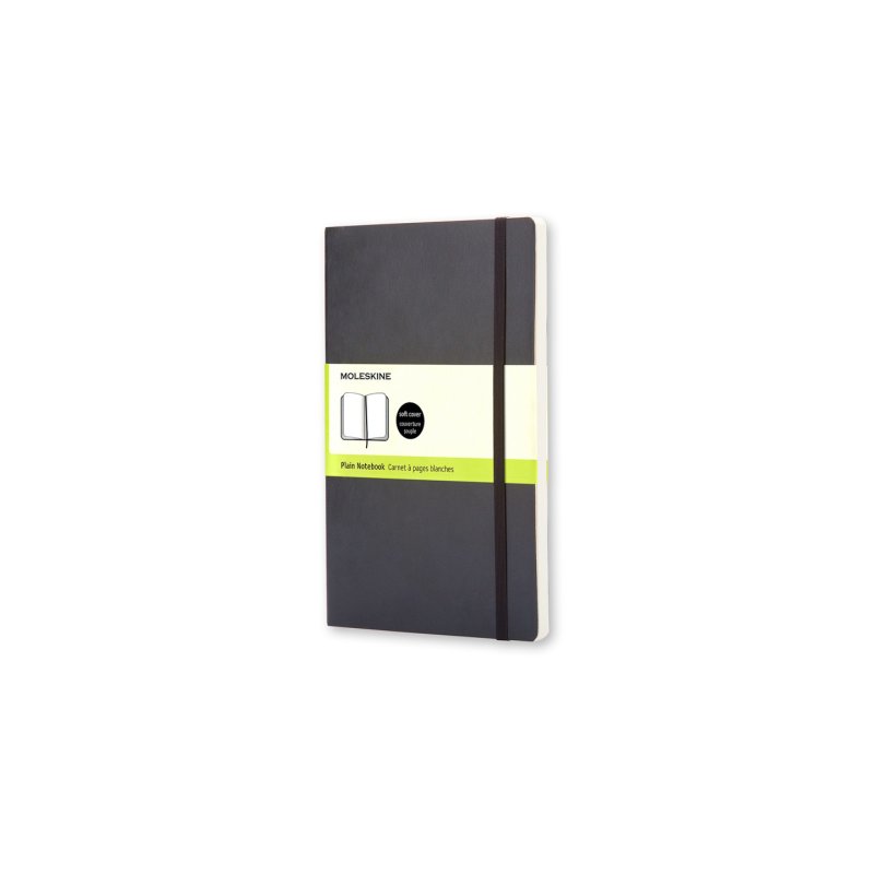 Moleskine QP613 bloc-notes 192 feuilles Noir