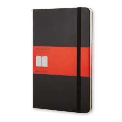 MOLESKINE Carnet d'adresses, P/A6, ligné, noir
