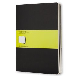 MOLESKINE Cahier, XL, uni, carton, noir
