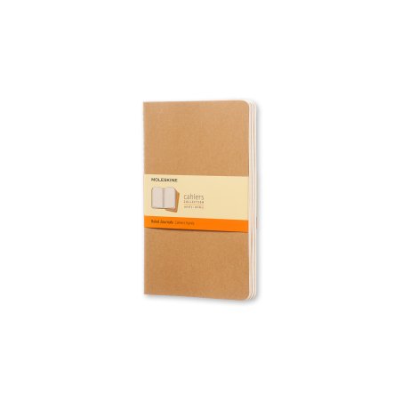 Moleskine QP416 bloc-notes 80 feuilles Marron