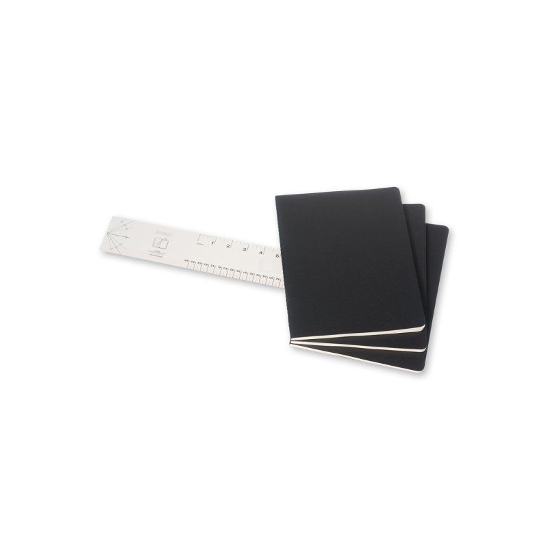 Moleskine Cahier writing notebook 120 sheets Black
