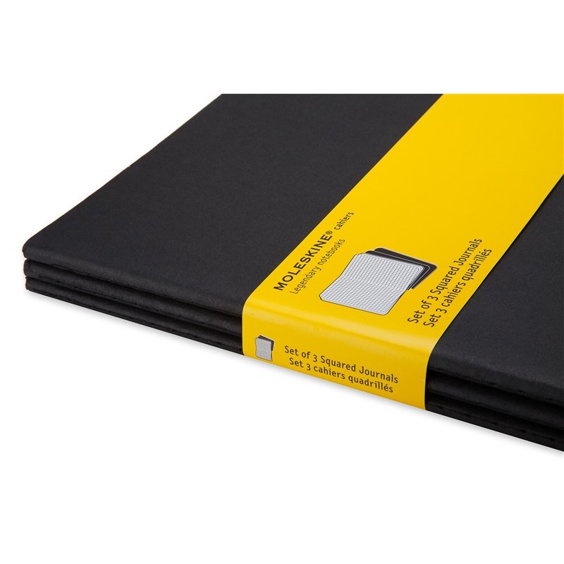 Moleskine Cahier bloc-notes 120 feuilles Noir