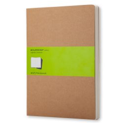 MOLESKINE Cahier, XL, uni, carton, marron