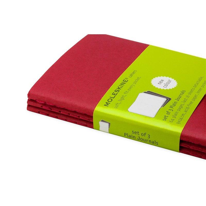 MOLESKINE Cahier, P/A6, uni, carton, rouge