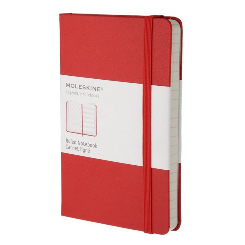 Moleskine Classic bloc-notes 240 feuilles Rouge