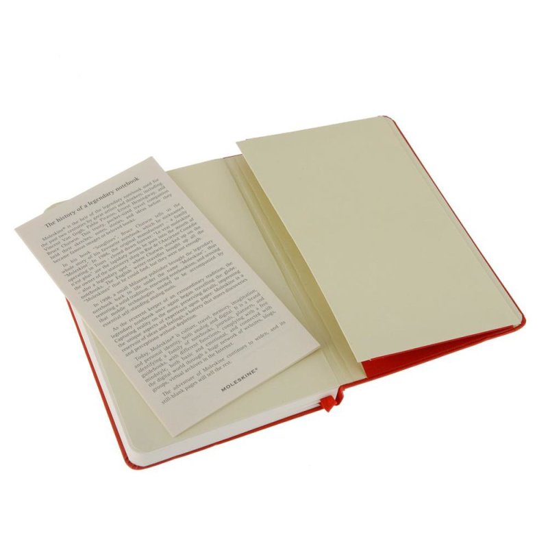 Moleskine Classic bloc-notes 240 feuilles Rouge
