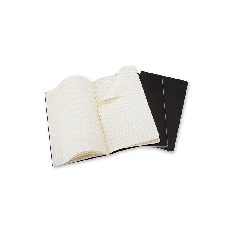 Moleskine Cahier bloc-notes 80 feuilles Noir