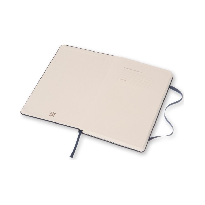 MOLESKINE Carnet rigide, L/A5, ligné, bleu