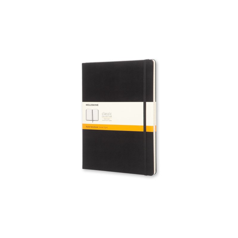 Moleskine Classic bloc-notes 192 feuilles Noir