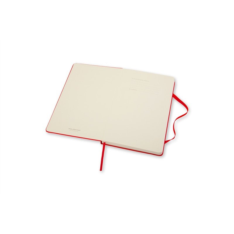 MOLESKINE Carnet rigide, P/A6, uni, rouge écarlate