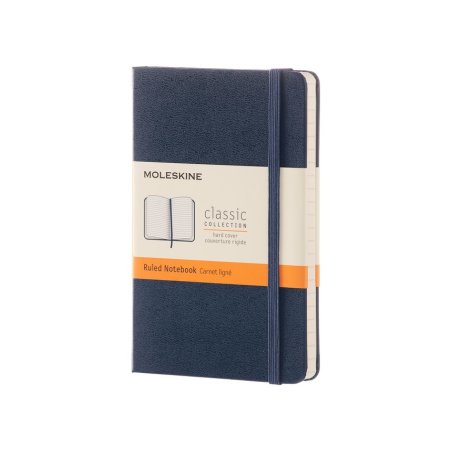 Moleskine Classic writing notebook 192 sheets Blue