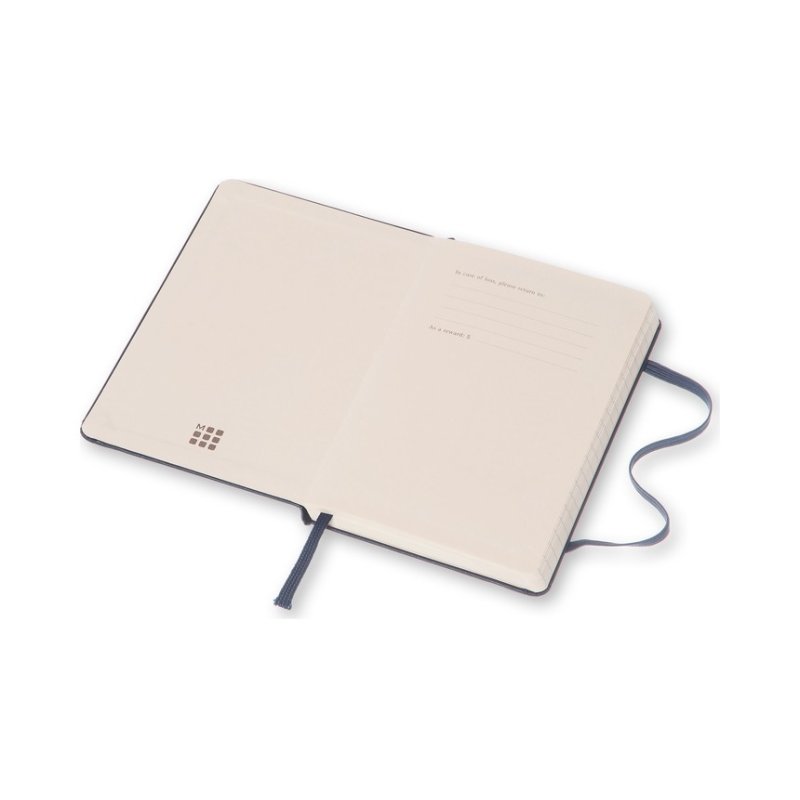 MOLESKINE Carnet rigide, P/A6, ligné, bleu