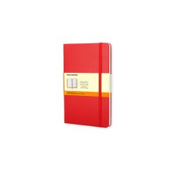 MOLESKINE Carnet rigide, P/A6, ligné, rouge écarlate