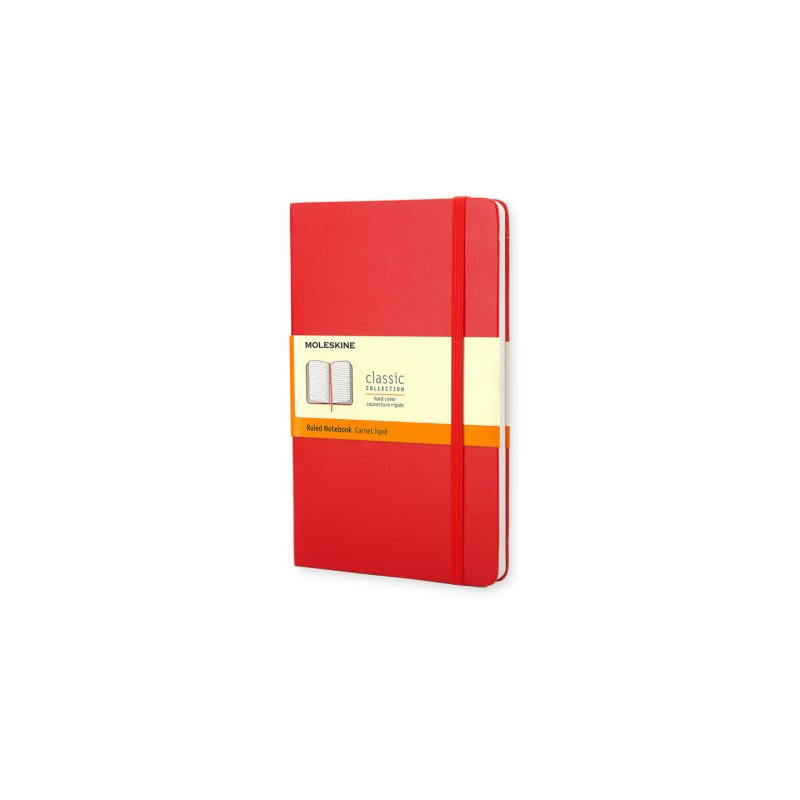 Moleskine MM710R writing notebook 192 sheets Red