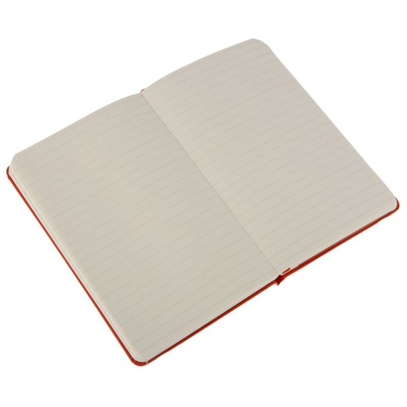 MOLESKINE Carnet rigide, P/A6, ligné, rouge écarlate
