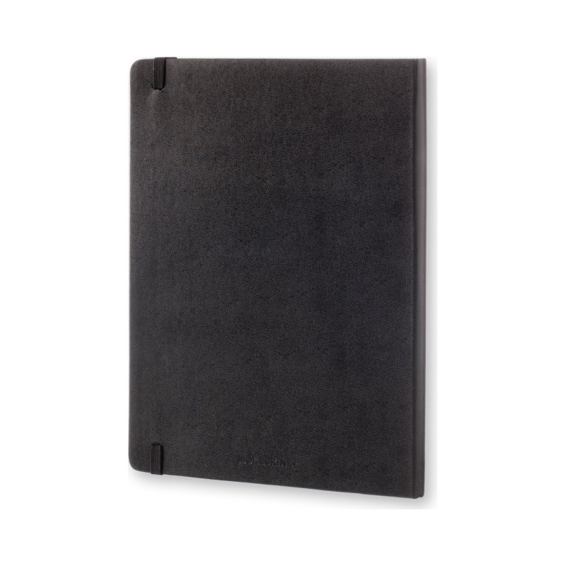 MOLESKINE Carnet rigide, XL, quadrillé, noir