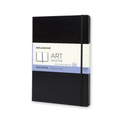 MOLESKINE Carnet de croquis, XL, 165 g/m2, rigide, noir
