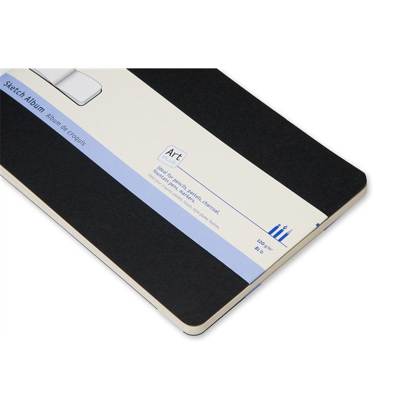 MOLESKINE Album de croquis, L/A5, 120 g/m2, carton, noir