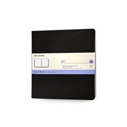 Moleskine Art writing notebook 88 sheets Black