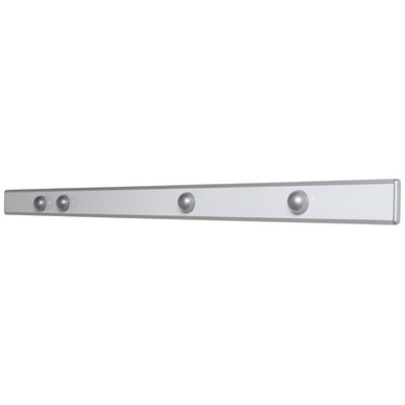 MAUL Barre murale magnétique "design" longueur: 1 m, argent