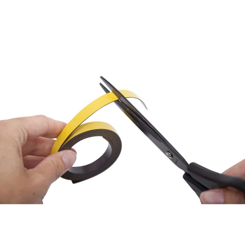 MAUL Bandes magnétiques, (l)10 mm x (L)1.000 mm, jaune