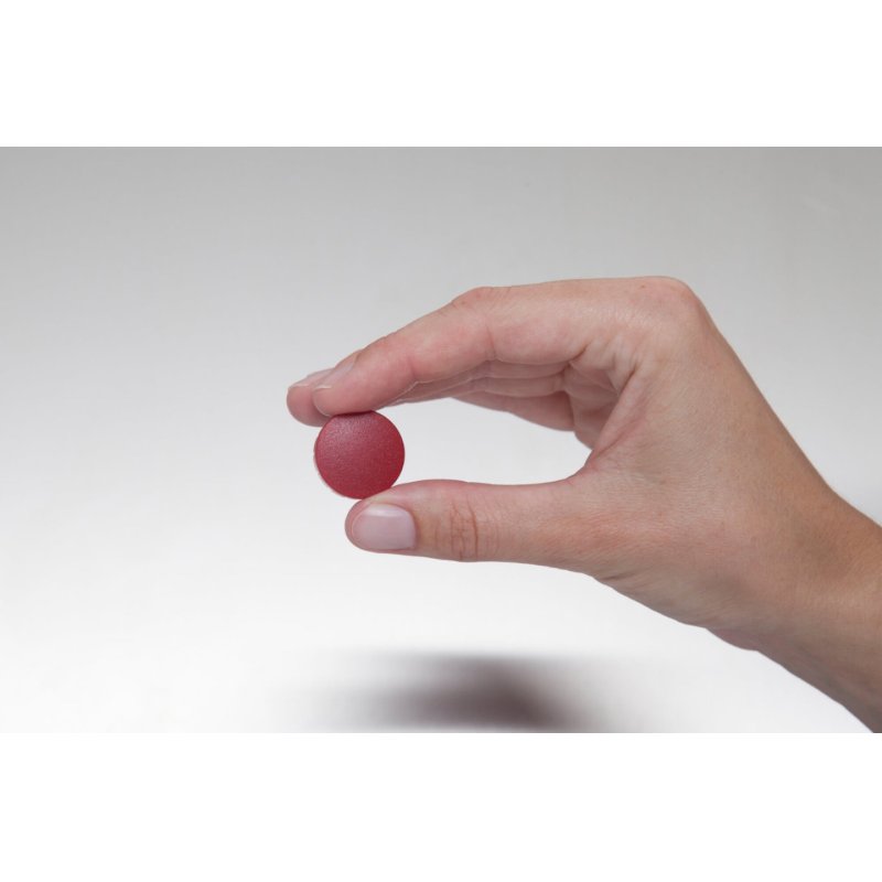 MAUL Aimant solide, capacité de charge: 0,6 kg, rouge