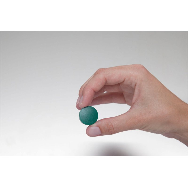 MAUL Aimant solide, capacité de charge: 0,6 kg, vert