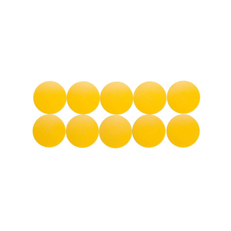 MAUL Aimant solide, capacité de charge: 0,8 kg, jaune