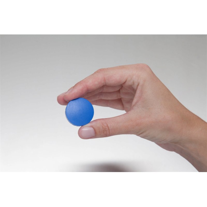MAUL Solid fridge magnet Plastic Blue 10 pc(s)