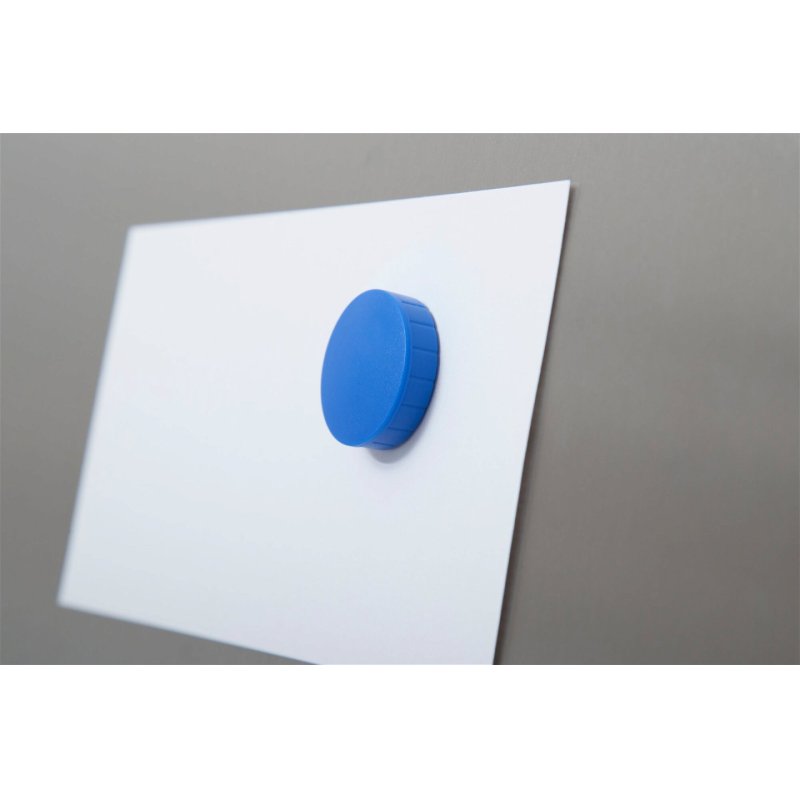 MAUL Solid fridge magnet Plastic Blue 10 pc(s)
